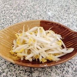 ถั่วงอกลวก