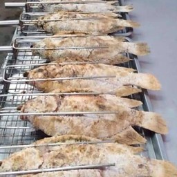 [อร่อยซ่ากับโค้ก] ปลานิลเผา ไซส์ XL +  โค้ก ออริจินัล (กระป๋อง) 