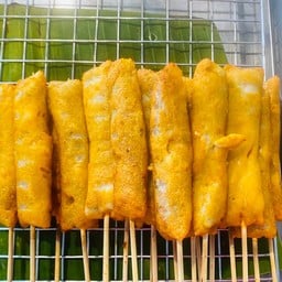 หมึกย่าง เมี่ยงปลาเผา (กรมชล)