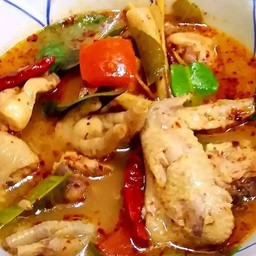 ต้มแซ่บไก่ย่าง