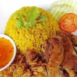 ข้าวหมกไก่ทอด
