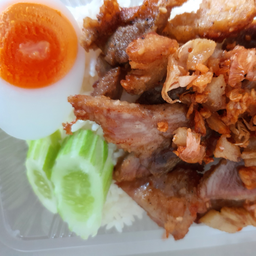ข้าว หน้าหมูทอดออริจินอล (1อย่าง)