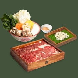 ชุดสุกี้ เนื้อวากิว หม้อเดี่ยว