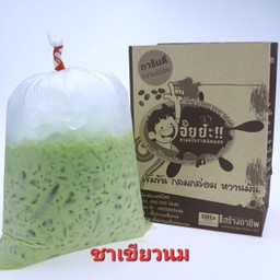 ชาเขียวนมสด แบบถุง