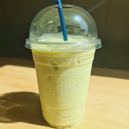 อโวคาโดนมมะพร้าวสดปั่น