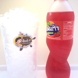 น้ำแดงแฟนต้าแก้ว 22 ออนซ์