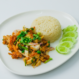 ข้าวยำไก่แซ่บ