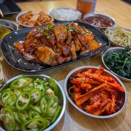 เซ็ตหมูย่างเกาหลี