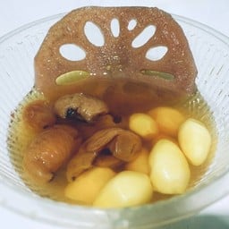 รากบัวแปะก๊วยพุทราจีนน้ำลำใย