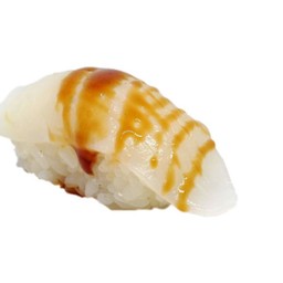 17)ข้าวปั้นหน้าหมึกหิมะย่างราดซอส