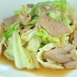 ผัดกะหล่ำปลี (กับ)