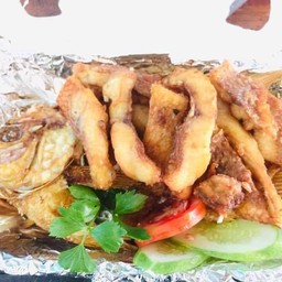 ปลาทับทิมทอดน้ำปลา