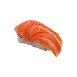 1)ข้าวปั้นหน้าแซลมอนสด