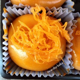 ฝอยทองไข่เค็มลาวา