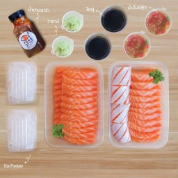 แซลมอนซาซิมิ 800 g.