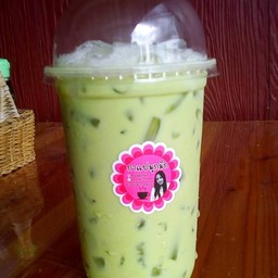 ชาเขียวนม 22 OZ.