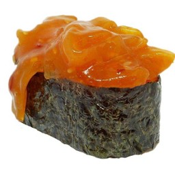 33)ข้าวปั้นหน้าแมงกระพรุนซอสญี่ปุ่น