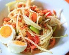 ตำไทยไข่เค็ม