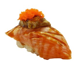 37)ข้าวปั้นหน้าแซลมอนย่างสเปเชียล