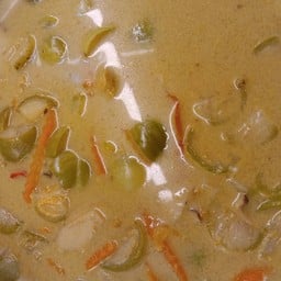 แกงขียวหวานมะเขือ