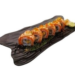 49)ข้าวห่อสาหร่ายแซลมอนย่าง