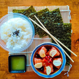 เซ็ท แซลมอนดองซีอิ๊ว 5ชิ้น