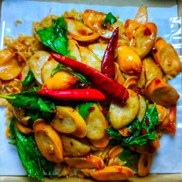 กะเพราถาด shake บิ้กเบิ้ม สาขา3 ซอยมังกร