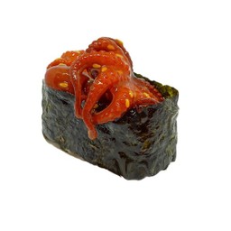 21)ข้าวปั้นหน้าหมึกอบซอส