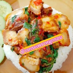 ข้าวหมูทอด by Rider
