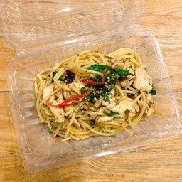 สปาเก็ตตี้ ขี้เมา ( ไก่)