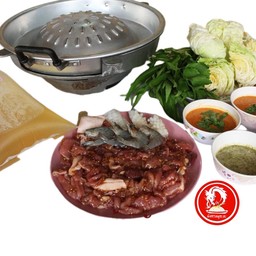 จัดส่งเฉพาะชุดหมู ไม่รวมเตากระทะ