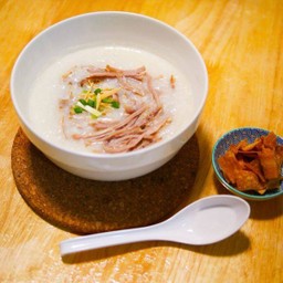 โจ๊กสูตรดั้งเดิมหมู Congee with pork