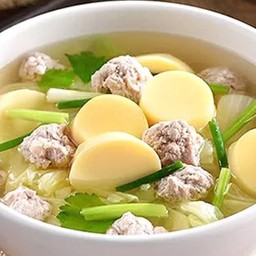 ต้มจืดเต้าหู้หมูสับ