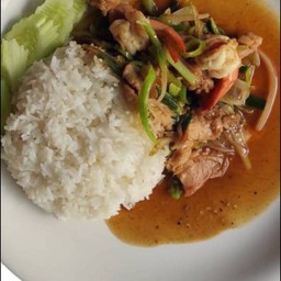 ข้าวผัดพริกเผา