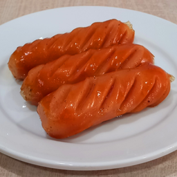 ไส้กรอกจัมโบ้หนังกรอบ 3 ชิ้น