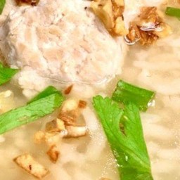 ข้าวต้มไก่สับ