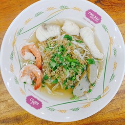 ก๋วยเตี๋ยวปลา+กุ้ง