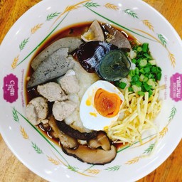 โจ๊กไข่ 3 อย่าง น้ำข้น