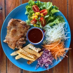 สเต็กไก่ ( Chicken Steak )