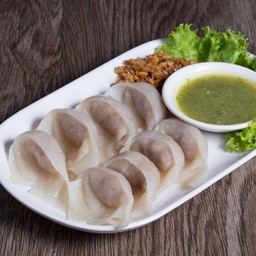 เกี๊ยวปลาลวกจิ้ม