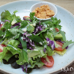 Sesame Garden Salad- Crisp Tofu
