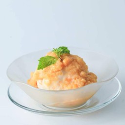ไอติมไข่แข็งซุปข้าวโพด