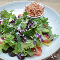 Sesame garden salad -Crisp Imitation crab