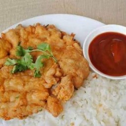 ข้าว + ไข่เจียว