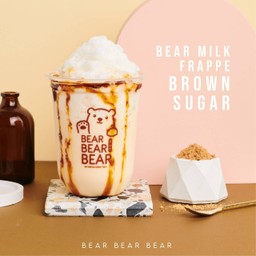 นมหมีปั่น + บราวชูการ์