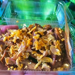 ตับหมูทอดกระเทียมพริกไทย