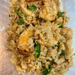 ข้าวผัดต้มยำกุ้ง