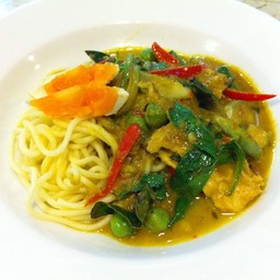 สปาเก็ตตี้เขียวหวานหมู