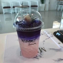 อัญชันลิ้นจี่โซดา