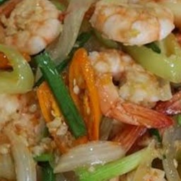 ผัดพริกสดทะเล